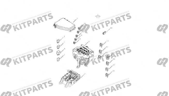 Блок предохранителей Geely Atlas